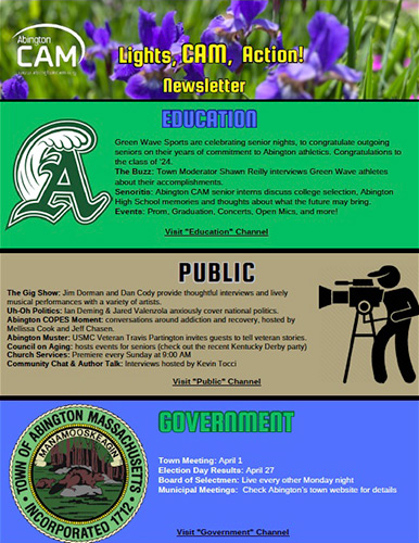 Abington CAM Newsletter